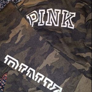 Pink Army sweatsuit